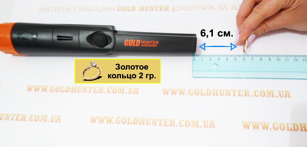 Gold Hunter TM тест на золото