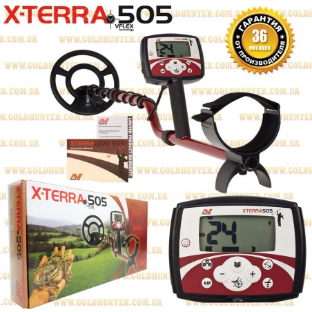 Металлоискатель Minelab X-Terra 505