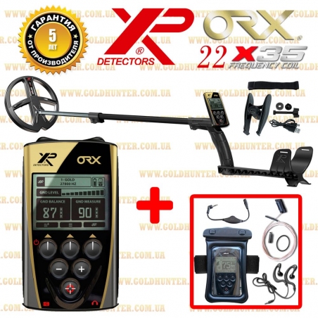 Металлоискатель XP Deus ORX 28 X35 + Подводный набор XP D-KITC
