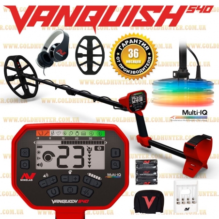 Металлоискатель Minelab Vanquish 540