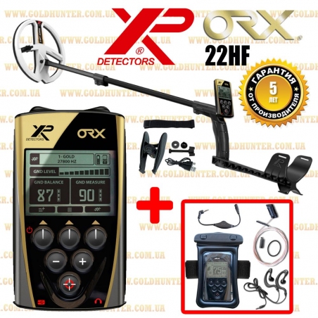 Металлоискатель XP Deus ORX 22HF + Подводный набор XP D-KITC